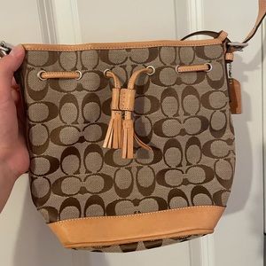 Coach Signature small tote bag